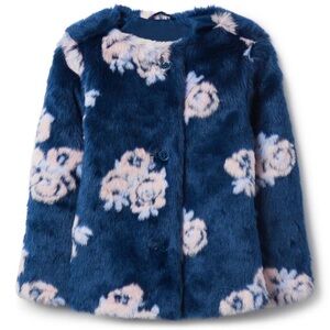 Janie and Jack Faux Floral Print Jacket